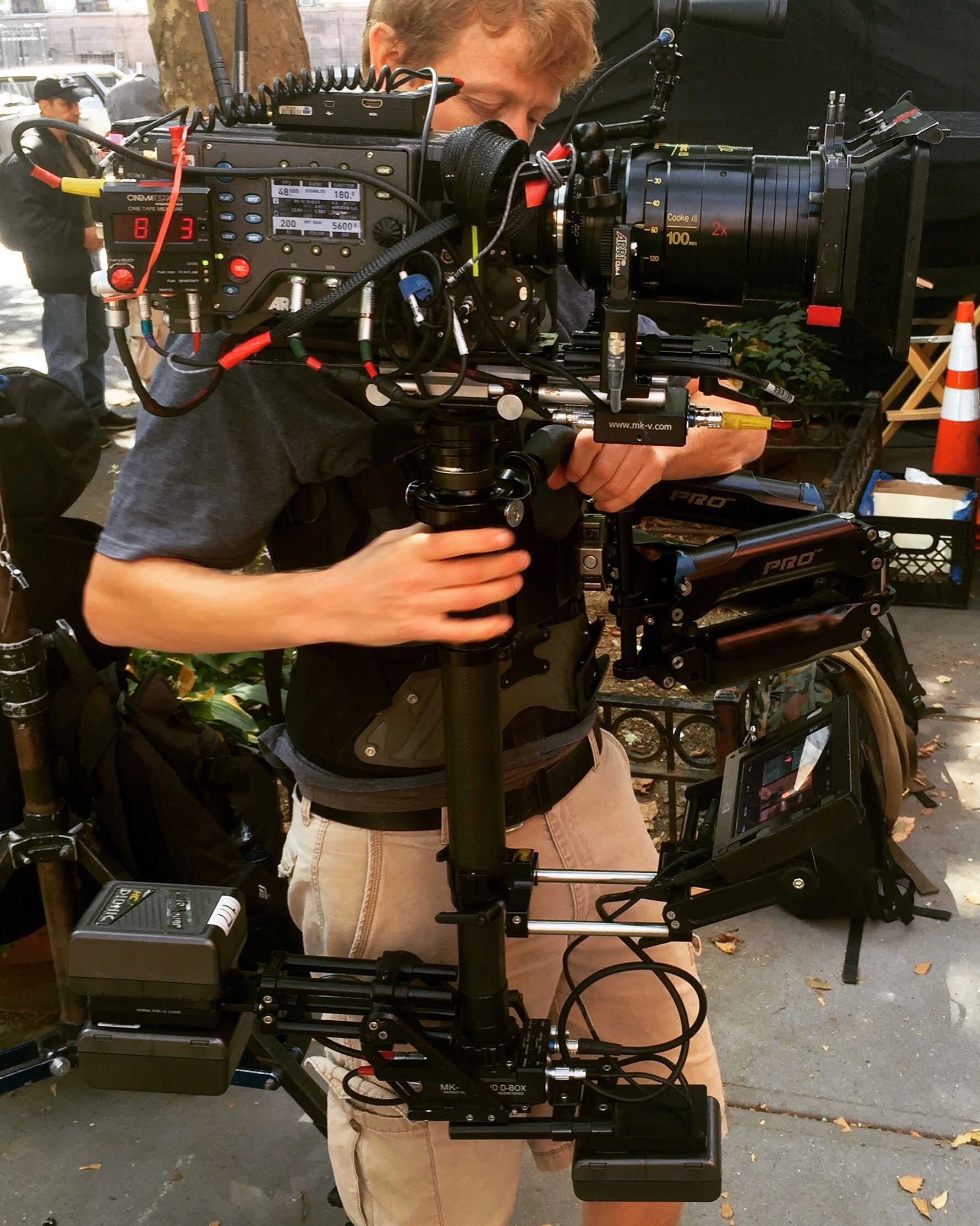 Dave Isern behind the camera
